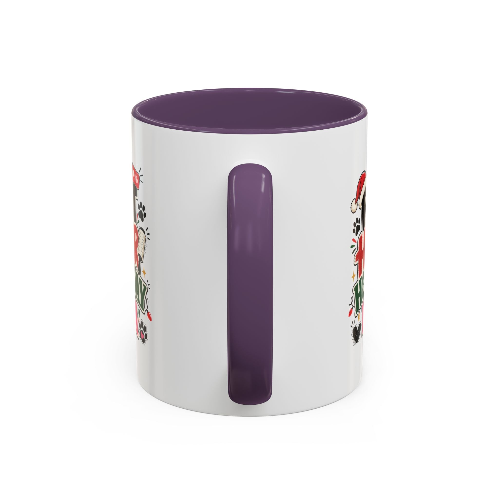 Modern Day Christmas Pet Hair Holiday Era Coffee Mug