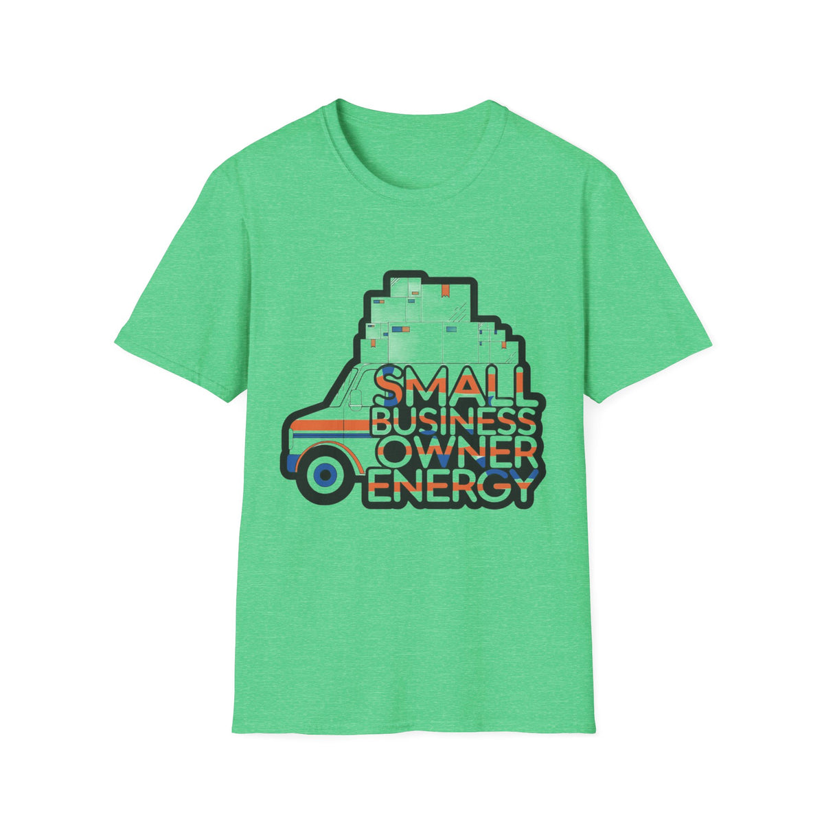 Small Business Owner Energy T-Shirt — Retro Delivery Truck Design - Trending Now - August 2026