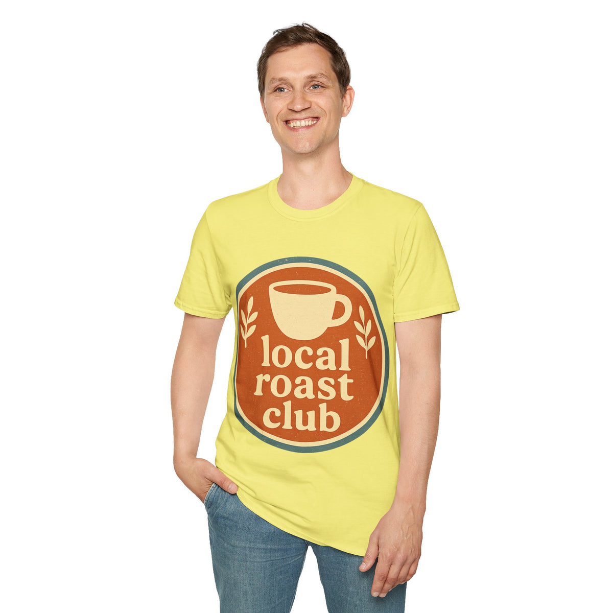 Local Roast Club Coffee T-Shirt — Retro Cafe Logo Tee - Trending Now - September 2026