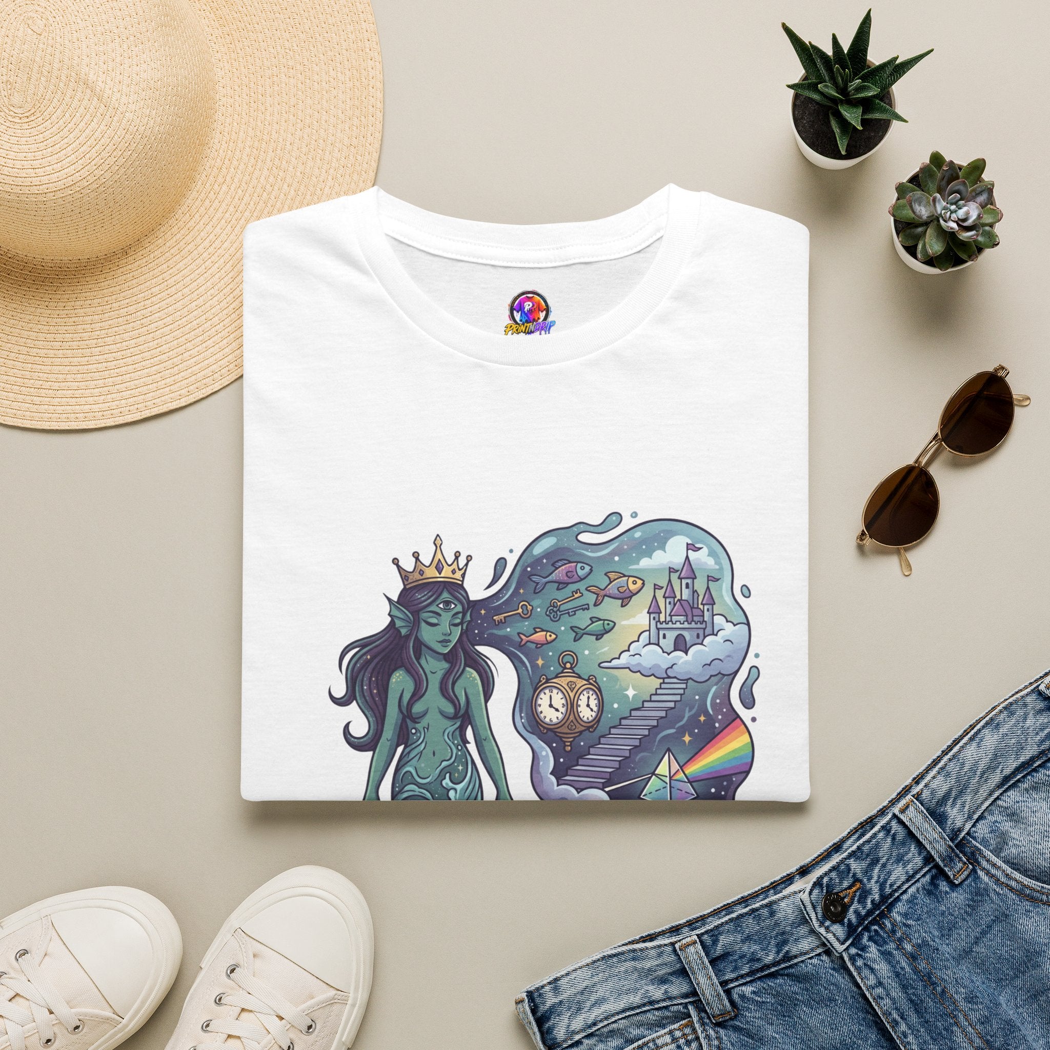 Pisces Daydream T-Shirt — 'Currently Lost in a Daydream' Zodiac Graphic Tee