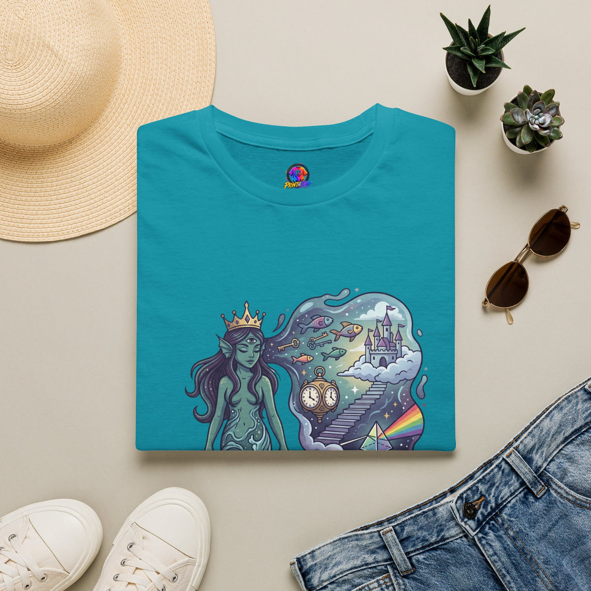 Pisces Daydream T-Shirt — 'Currently Lost in a Daydream' Zodiac Graphic Tee