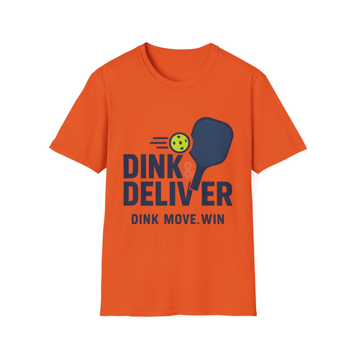Pickleball Player T‑Shirt — 'Dink. Drive. Deliver.' Graphic Tee for Pickleball Fans - Trending Now - August 2026