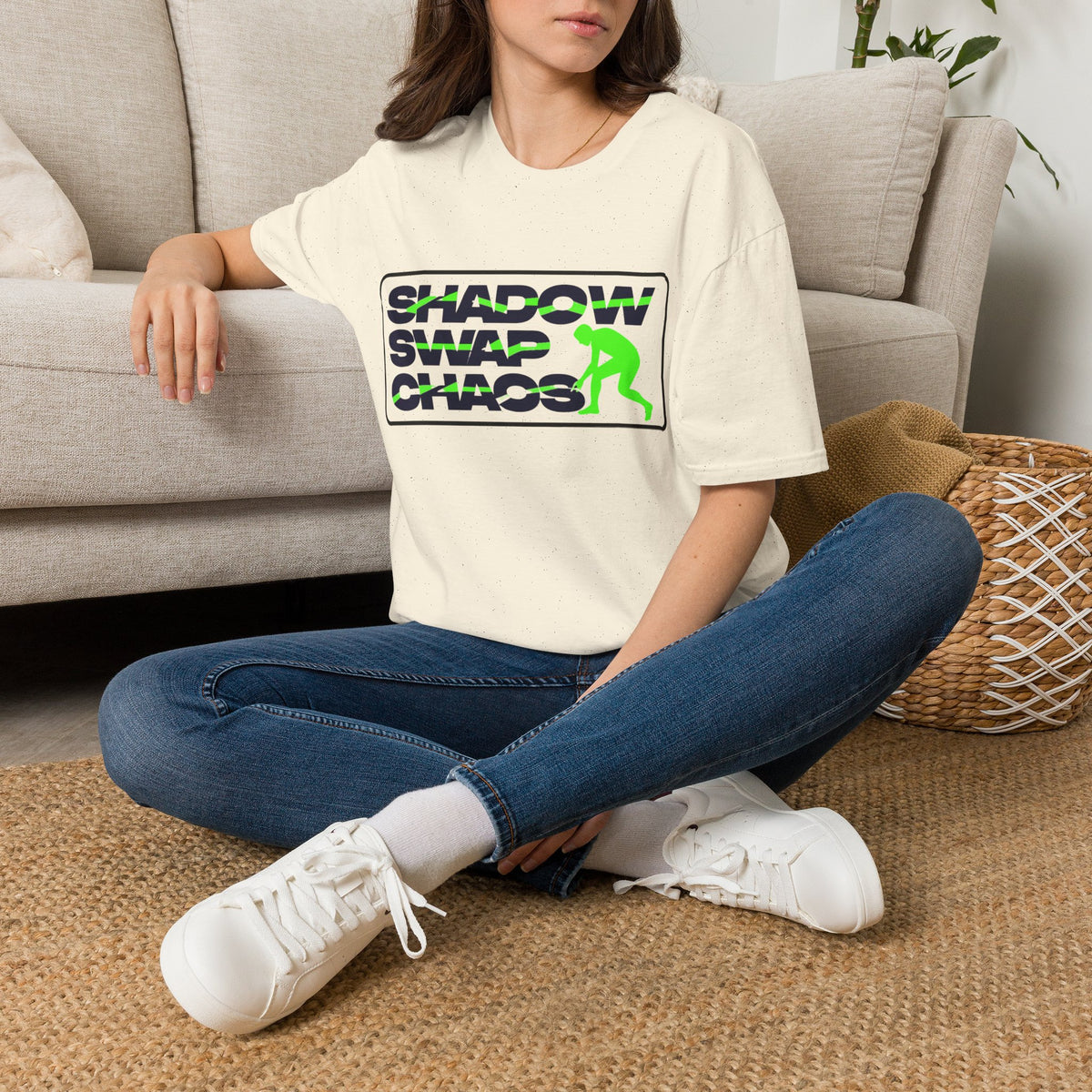 Shadow Swap Chaos T‑Shirt — Retro Neon Graphic Tee - Trending Now - August 2026