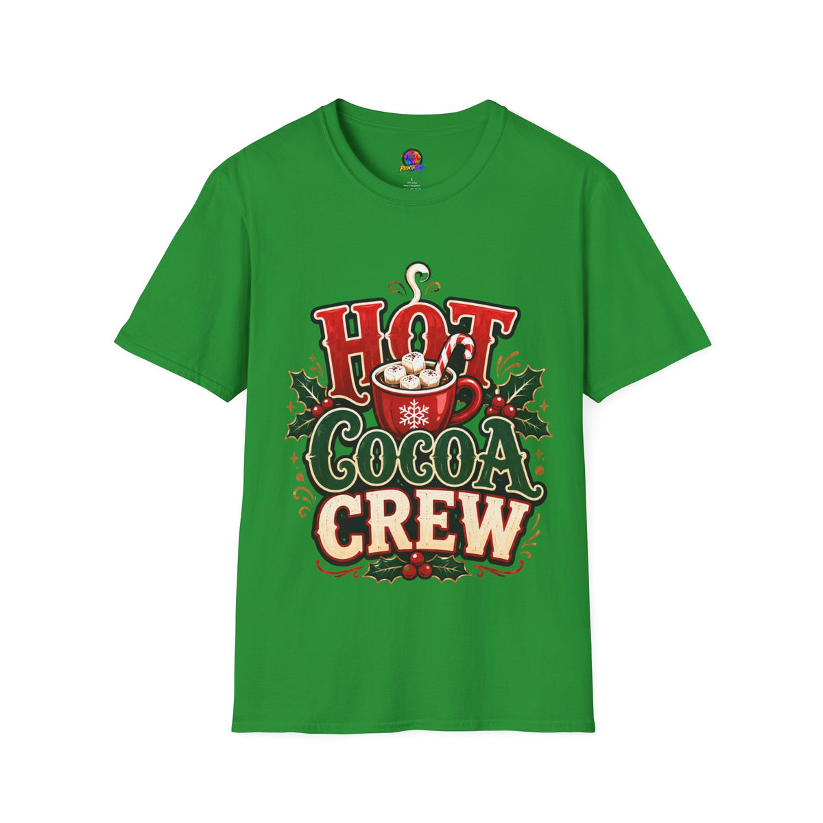 Hot Cocoa Crew T‑Shirt — Cozy Holiday Hot Chocolate Graphic Tee
