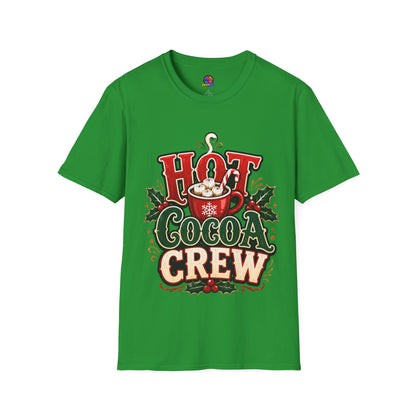Hot Cocoa Crew T‑Shirt — Cozy Holiday Hot Chocolate Graphic Tee