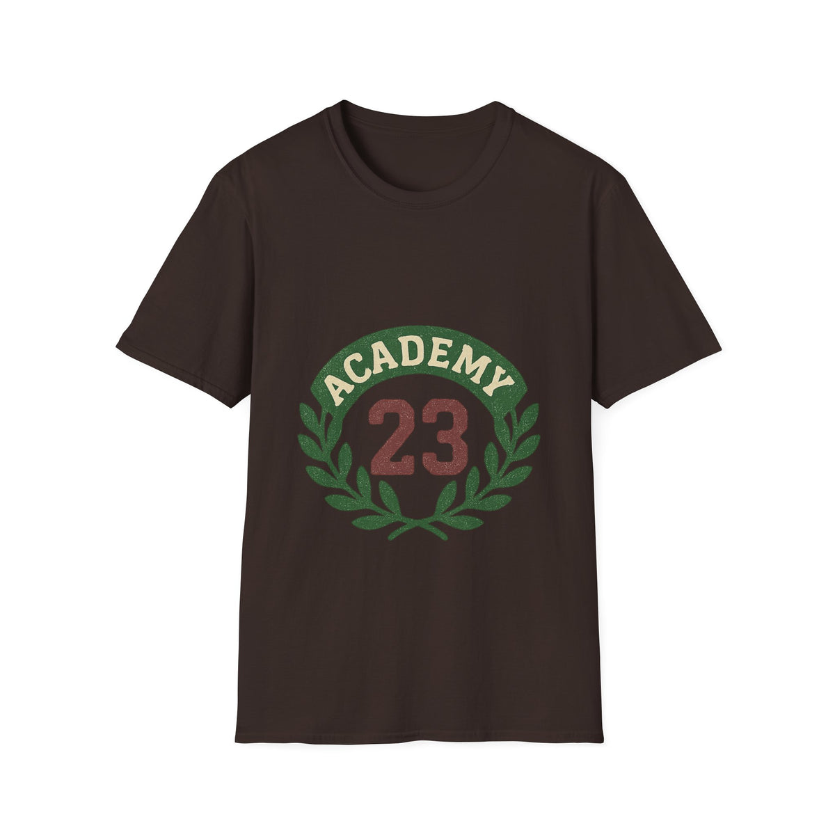 Academy 23 Badge T-Shirt — Vintage Laurel Emblem Tee - Trending Now - August 2026