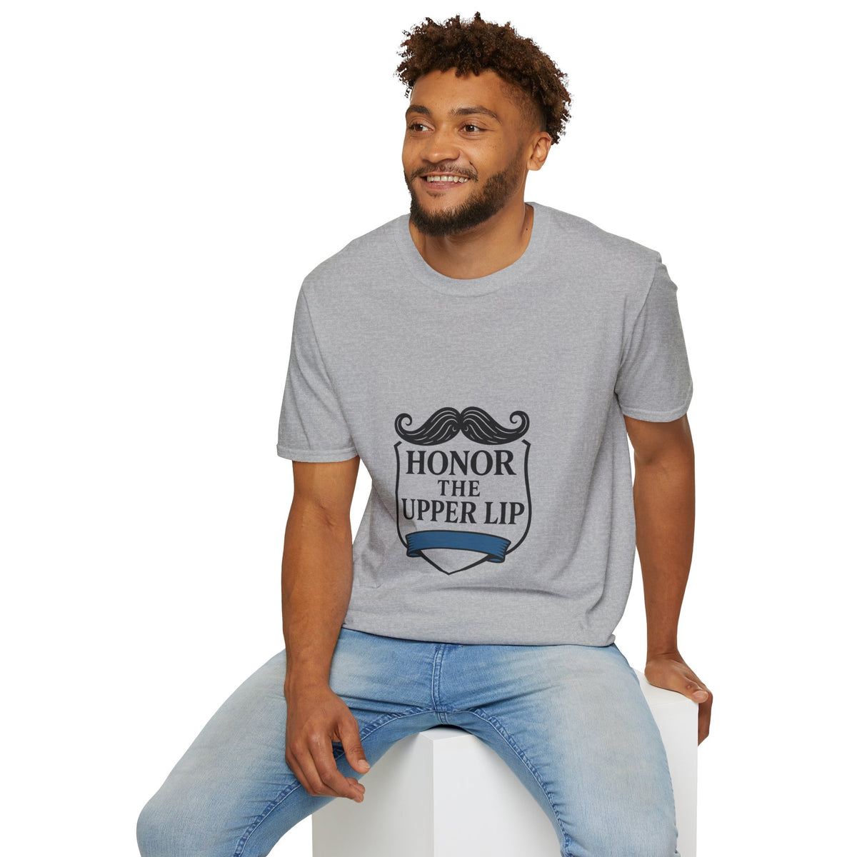 Honor the Upper Lip T-Shirt — Movember Mustache Awareness Tee - Trending Now - October 2026