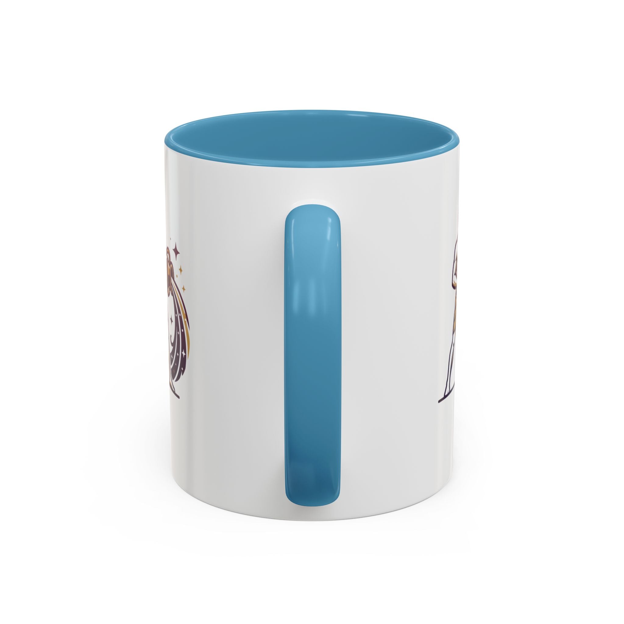 Aquarius Zodiac Coffee Mug — Water Bearer Astrology Gift