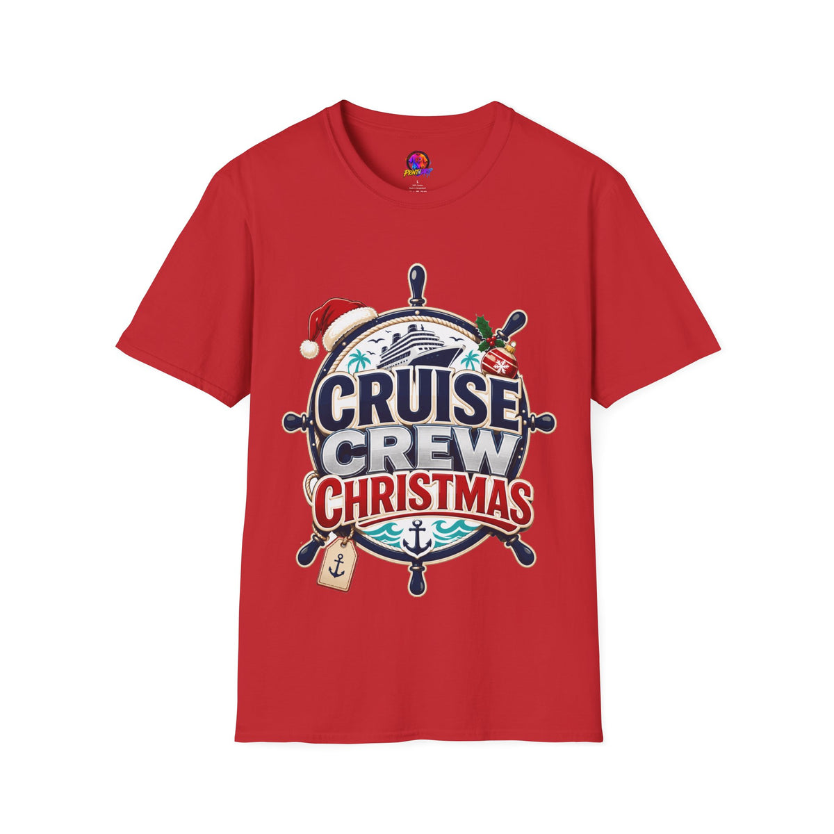 Cruise Crew Christmas T-Shirt — Holiday Cruise Vacation Tee