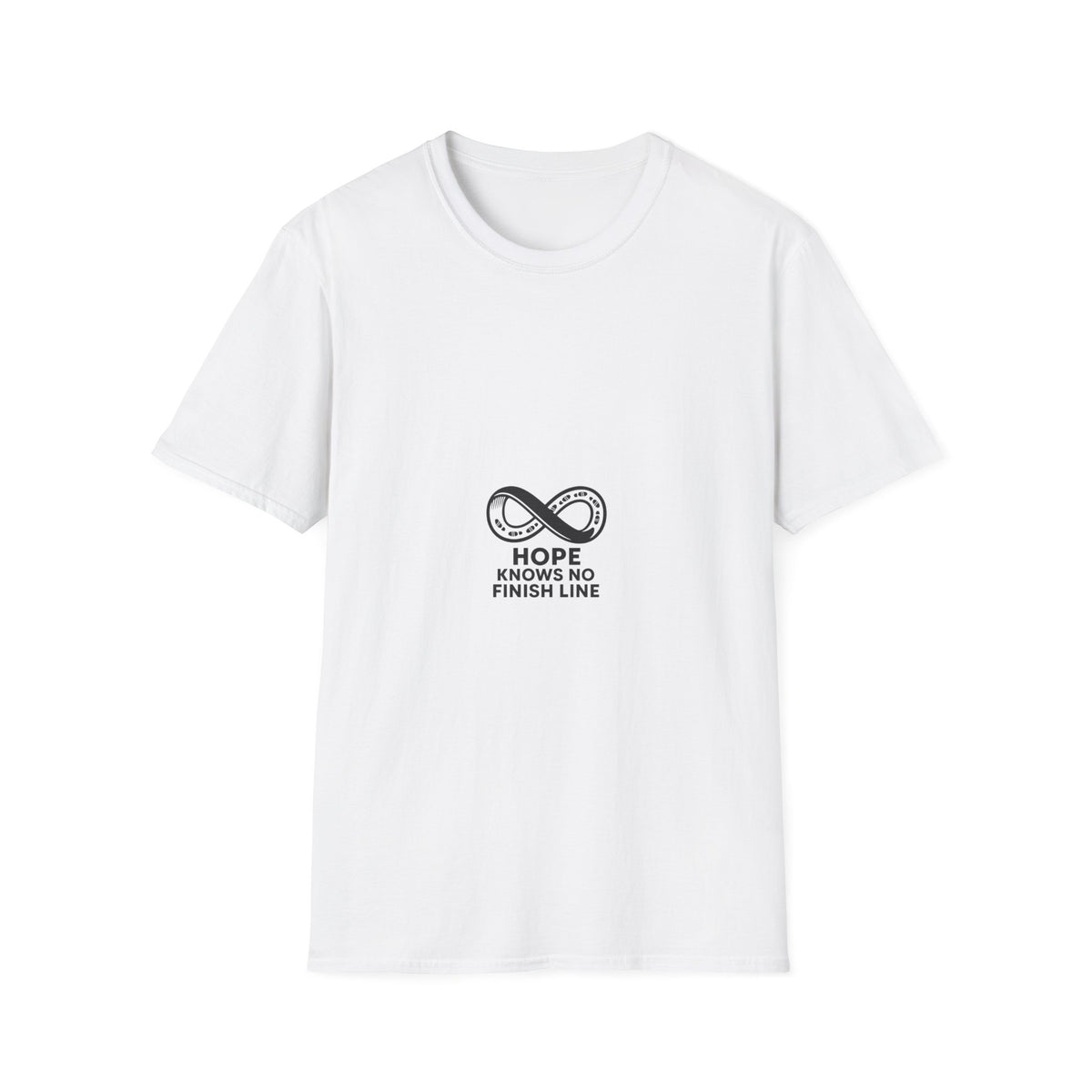 Hope Knows No Finish Line T-Shirt — Infinity Ribbon Awareness Tee - Trending Now - October 2026