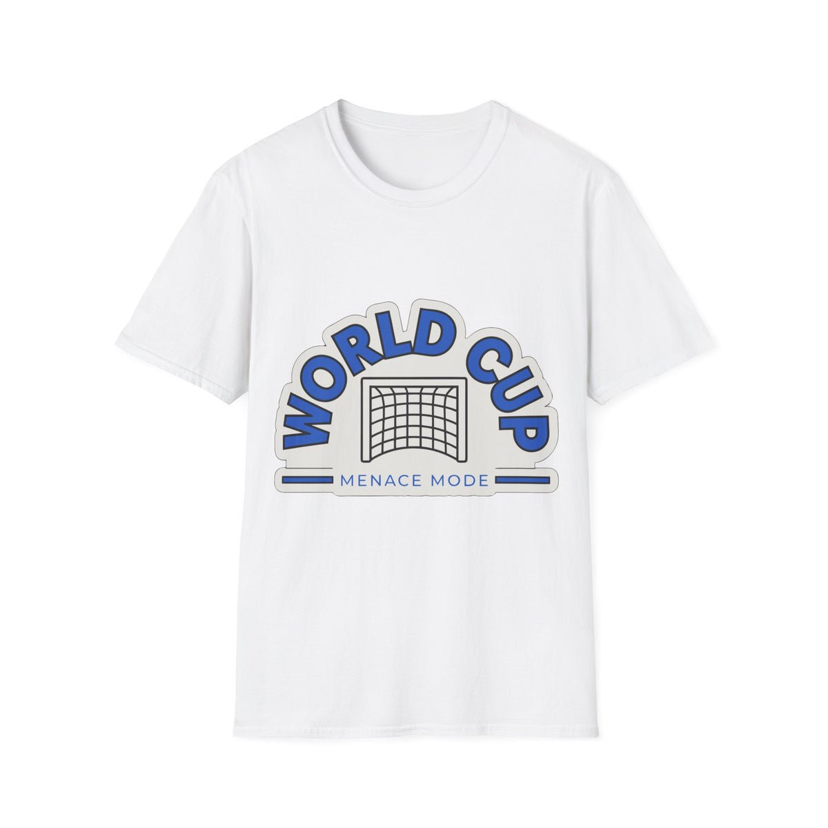 World Cup Soccer T‑Shirt — 'Menace Mode' Retro Goal Graphic - Trending Now - August 2026