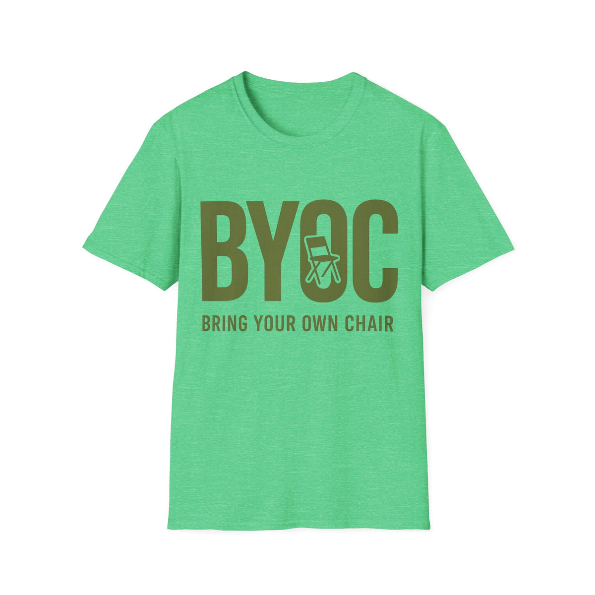 BYOC T-Shirt — Bold Minimalist Text Tee (Bring Your Own Coffee) - Trending Now - August 2026