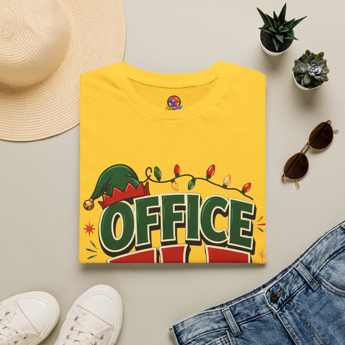 Office Elf T-Shirt — Funny Christmas Work Holiday Tee
