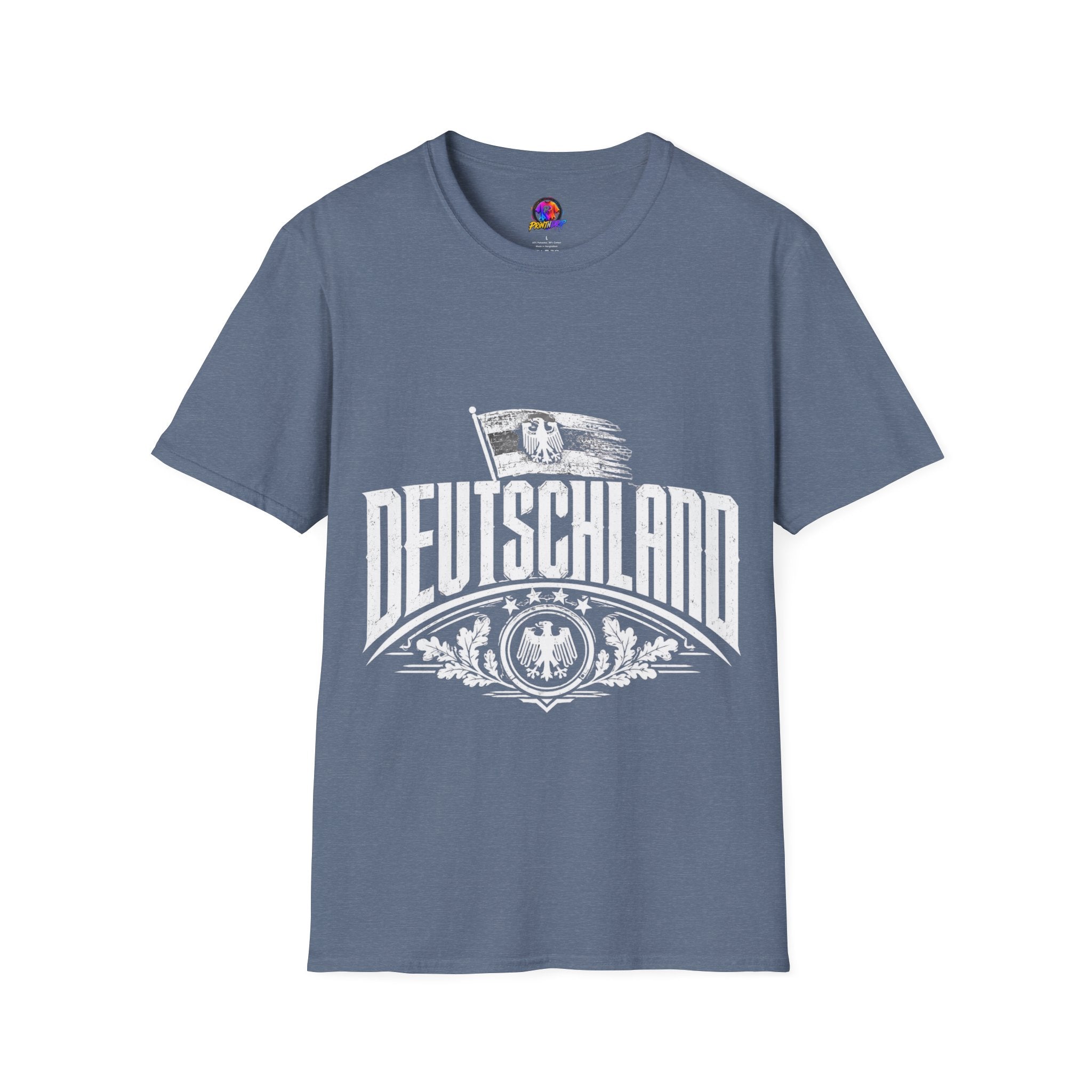 Germany Deutschland T-Shirt — Vintage German Crest Soccer Fan Tee