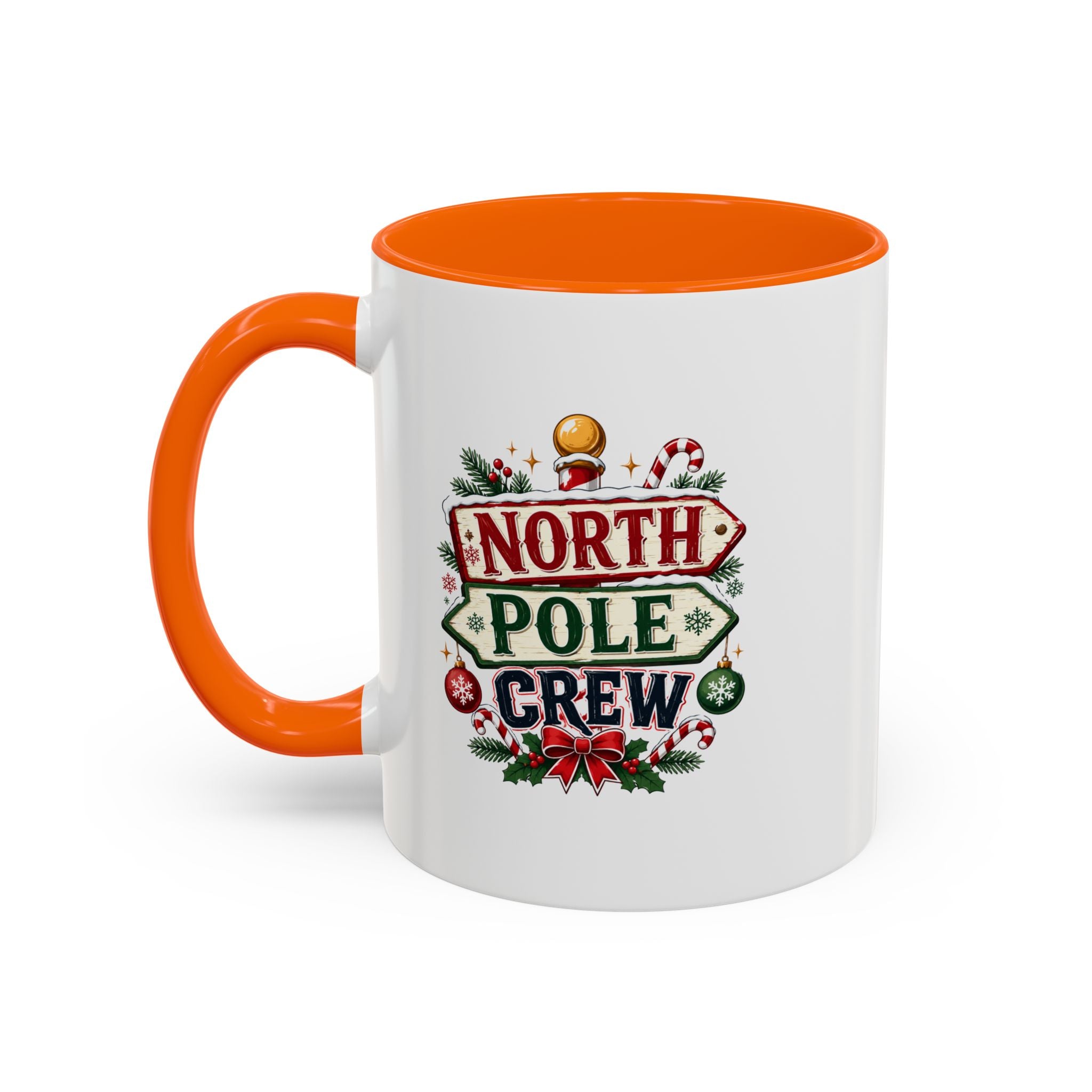 Accent Coffee Mug North Pole Crew
