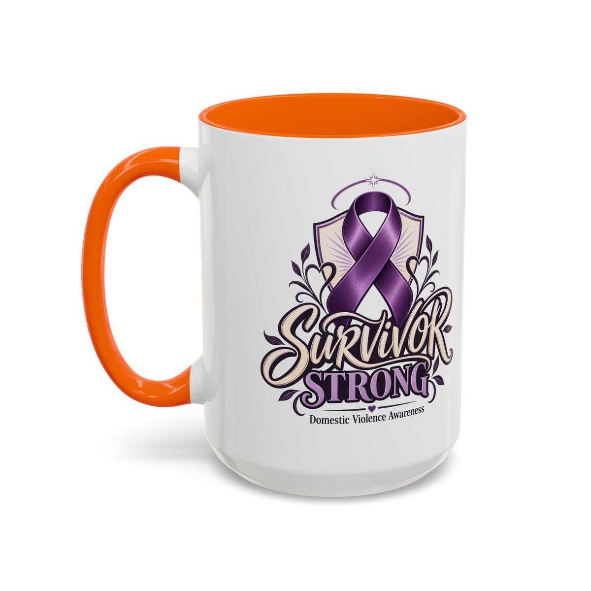 Domestic Violence Awareness Survivor Strong Coffee Mug