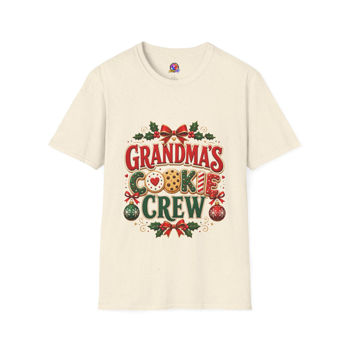 Grandma's Cookie Crew T-Shirt — Festive Christmas Baking Tee