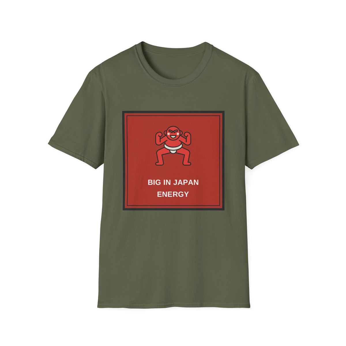 T-Shirt — "Big in Japan Energy" Red Graphic Tee - Trending Now - August 2026