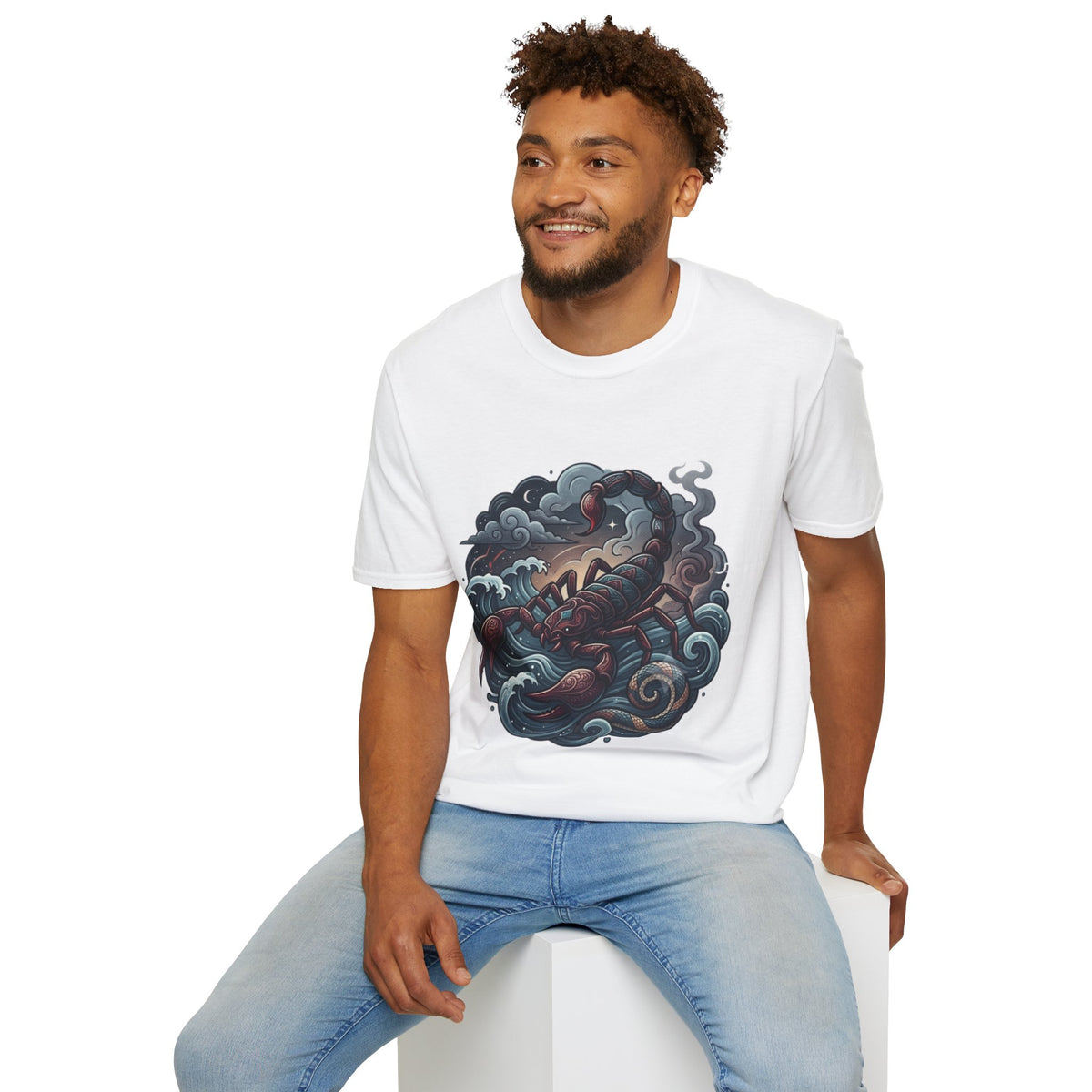 Scorpio Zodiac Unisex Softstyle T-Shirt