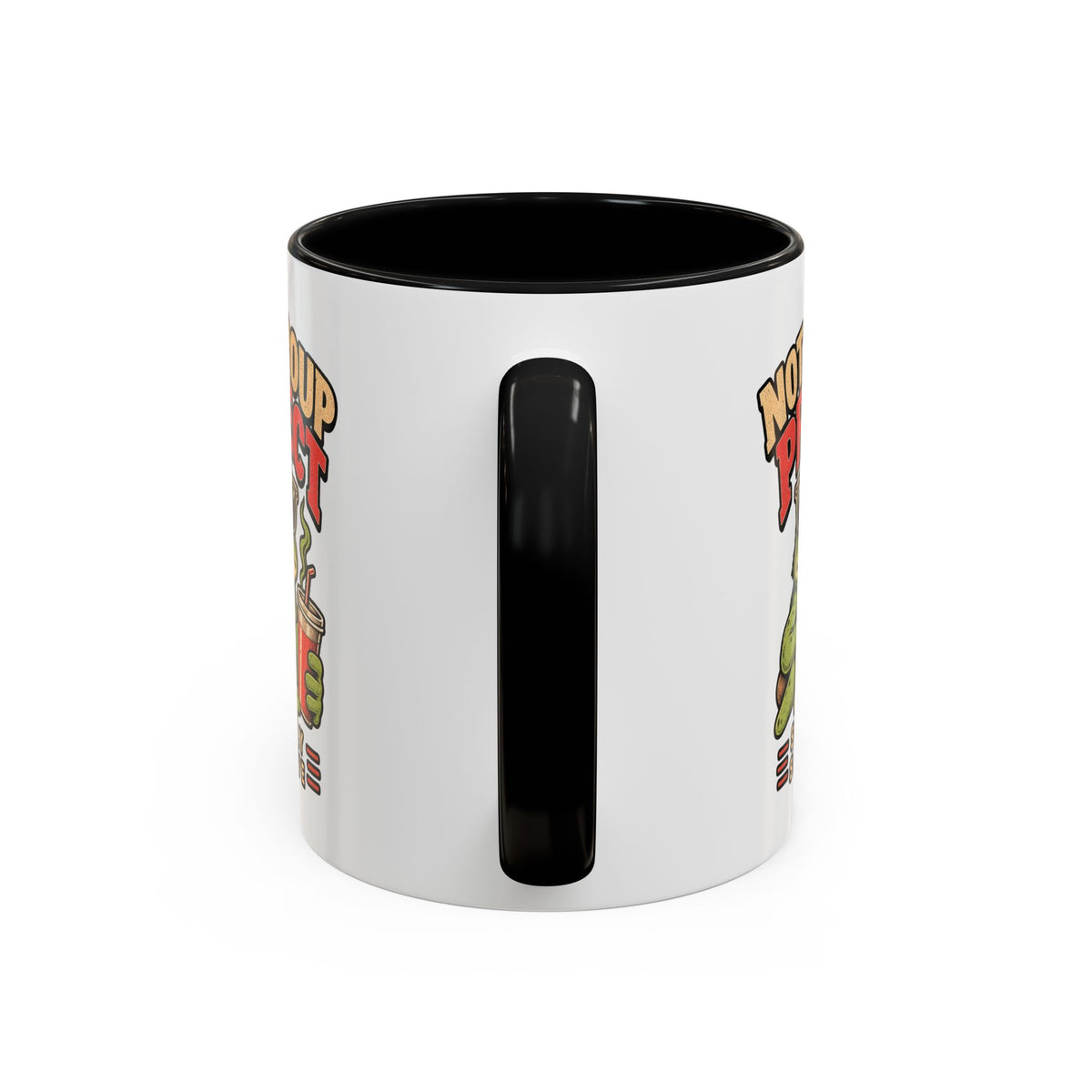 Funny And Witty "Not A Group Project" Accent Coffee Mug (11, 15oz)