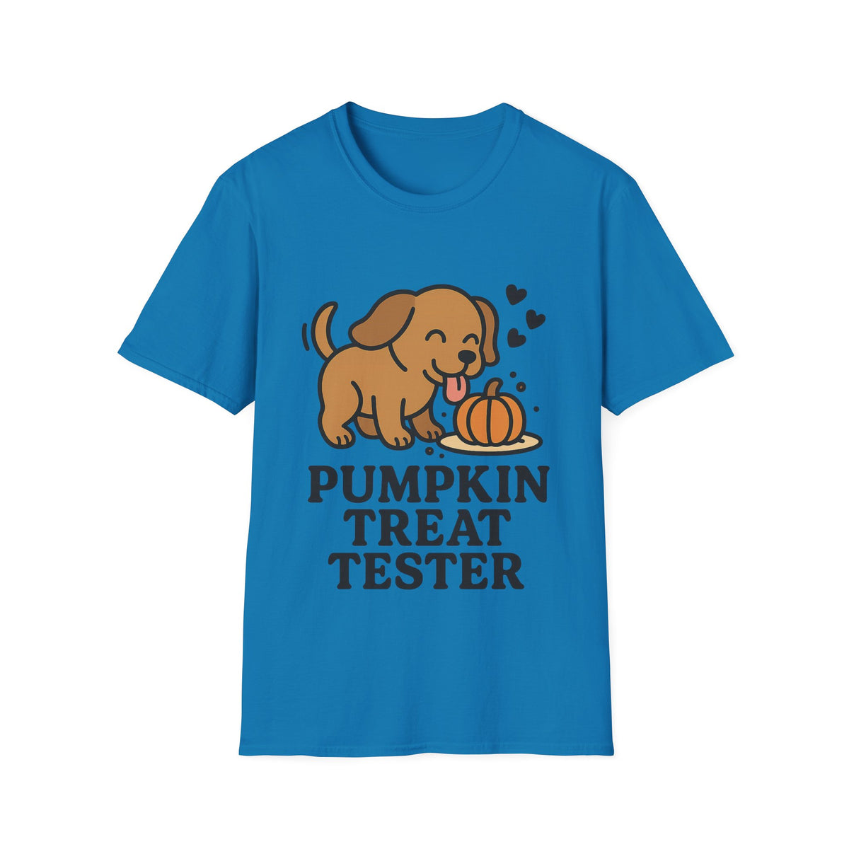Pumpkin Treat Tester Cute Dog Graphic Tee, Funny Autumn Season Puppy T-Shirt - Trending Now - September 2026