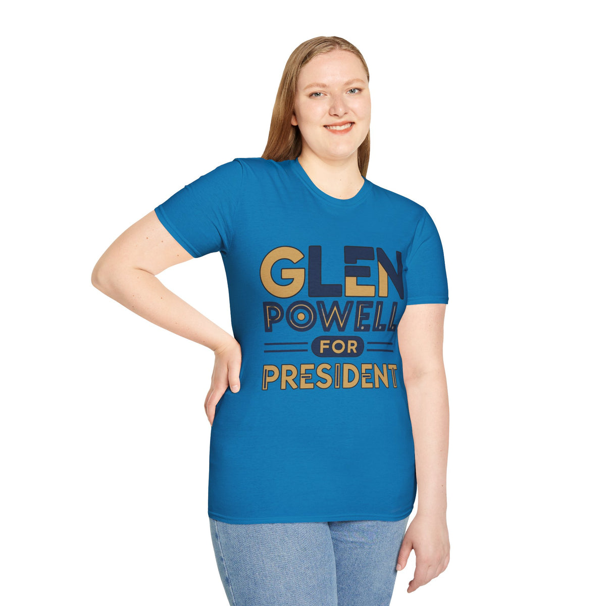 Glen Powell for President T‑Shirt - Trending Now - August 2026