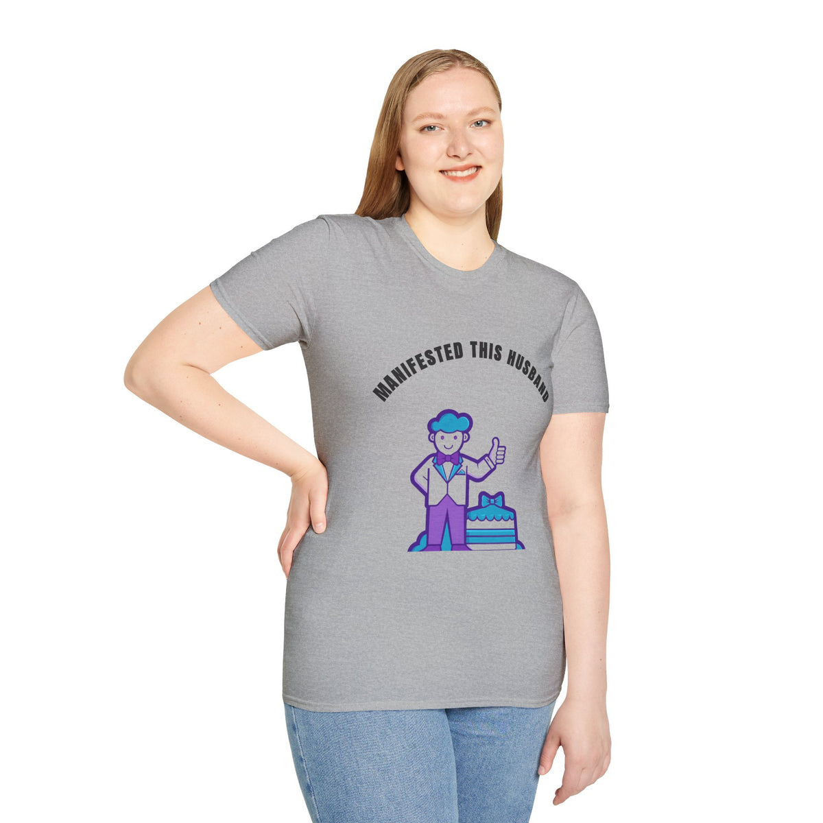 Manifested This Husband T-Shirt — Funny Couple Gift Tee - Trending Now - September 2026