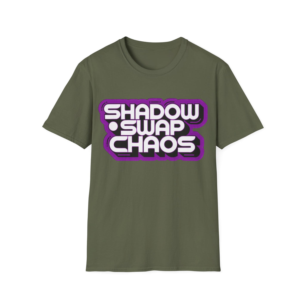 Shadow Swap Chaos T-Shirt — Retro Purple Gaming Graphic Tee - Trending Now - August 2026