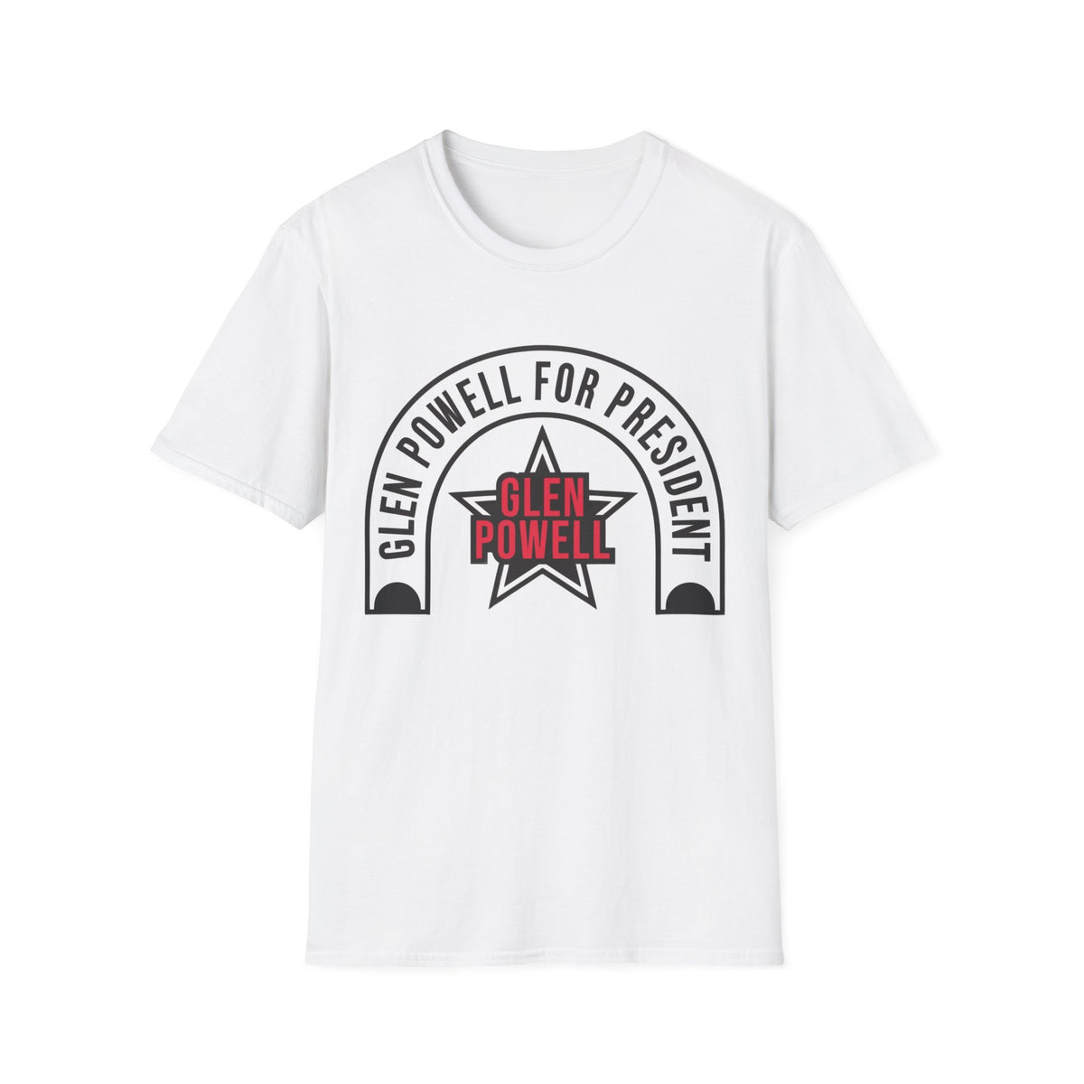 Powell for President T-Shirt — Glen Powell Campaign Logo Tee - Trending Now - August 2026