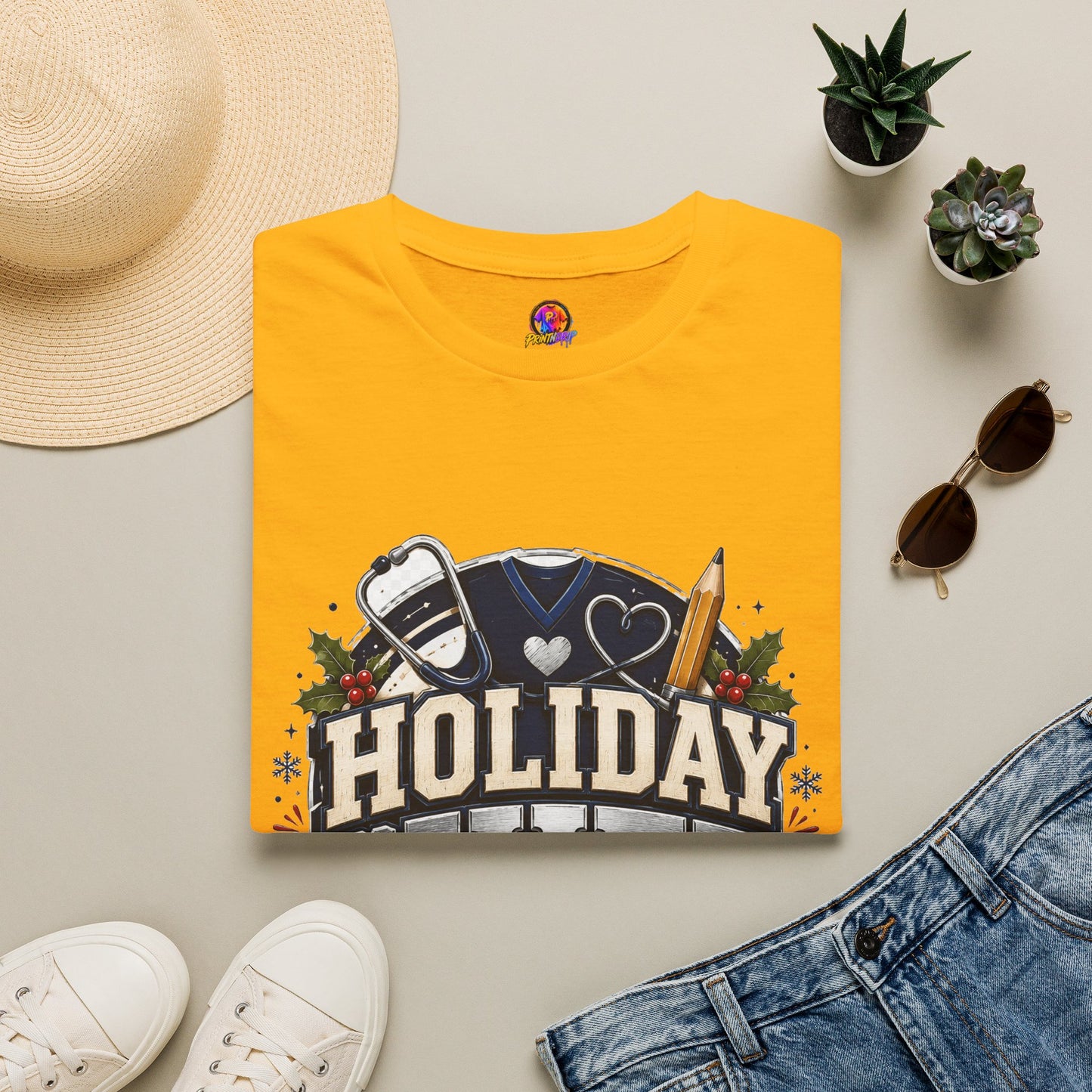 Holiday Shift Survivor T-Shirt — Nurse & Healthcare Worker Gift