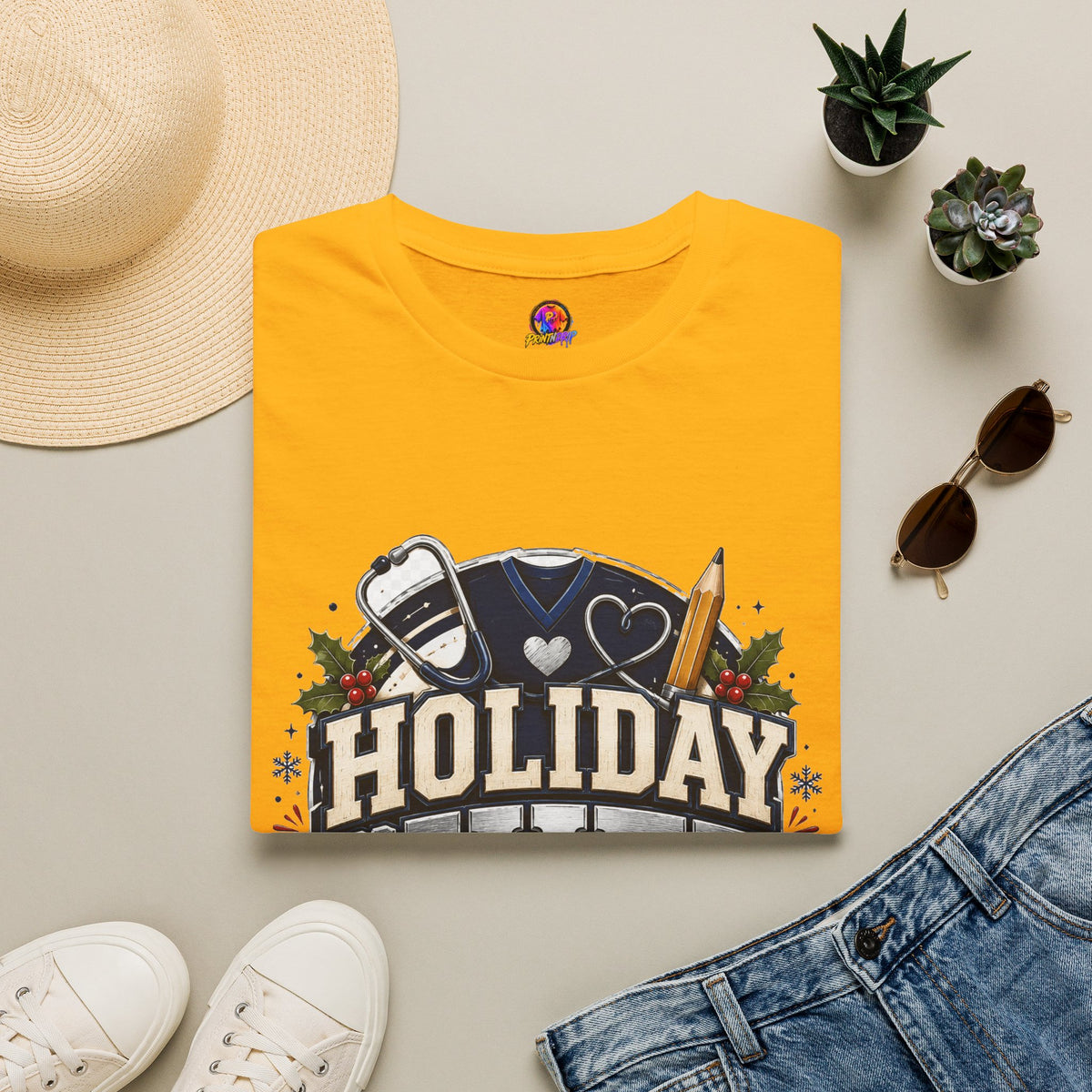 Holiday Shift Survivor T-Shirt — Nurse & Healthcare Worker Gift