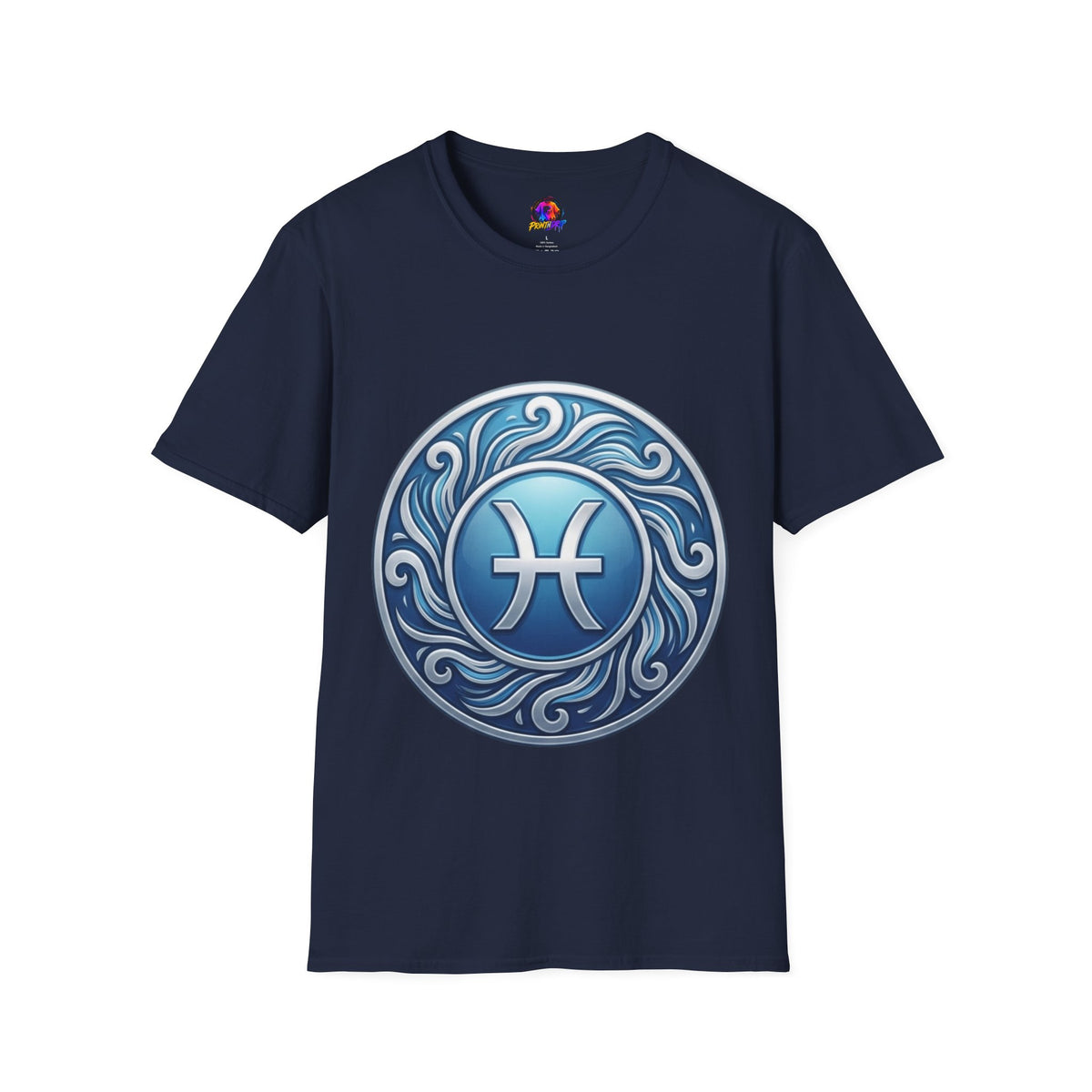 Pisces Zodiac T-Shirt – Blue Water Sign Astrology Tee