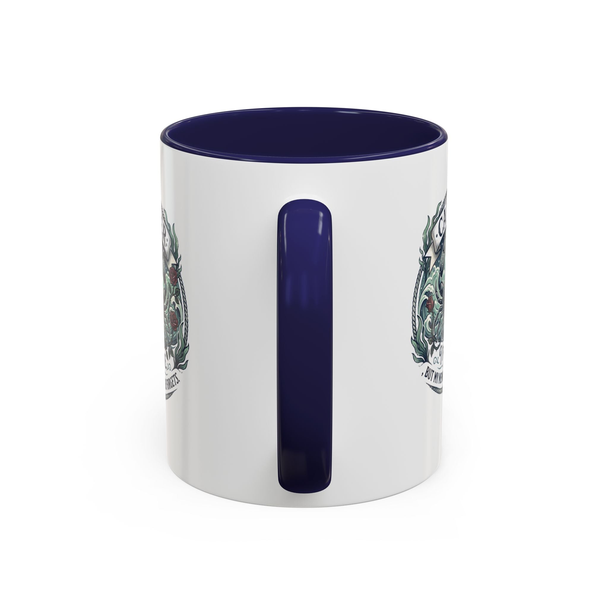 Cancer Zodiac Accent Coffee Mug — 'I Forgive But My Memory Never Forgets' Horoscope Gift