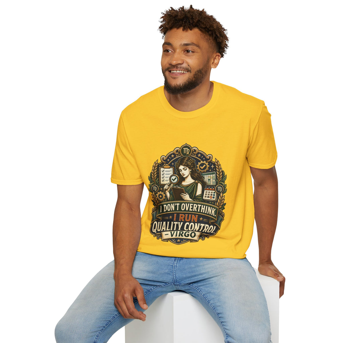 Zodiac Virgo Unisex Softstyle T-Shirt
