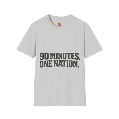 FIFA World Cup 2026 90 Minutes. One Nation. T-Shirt — Patriotic Soccer/Fans Tee