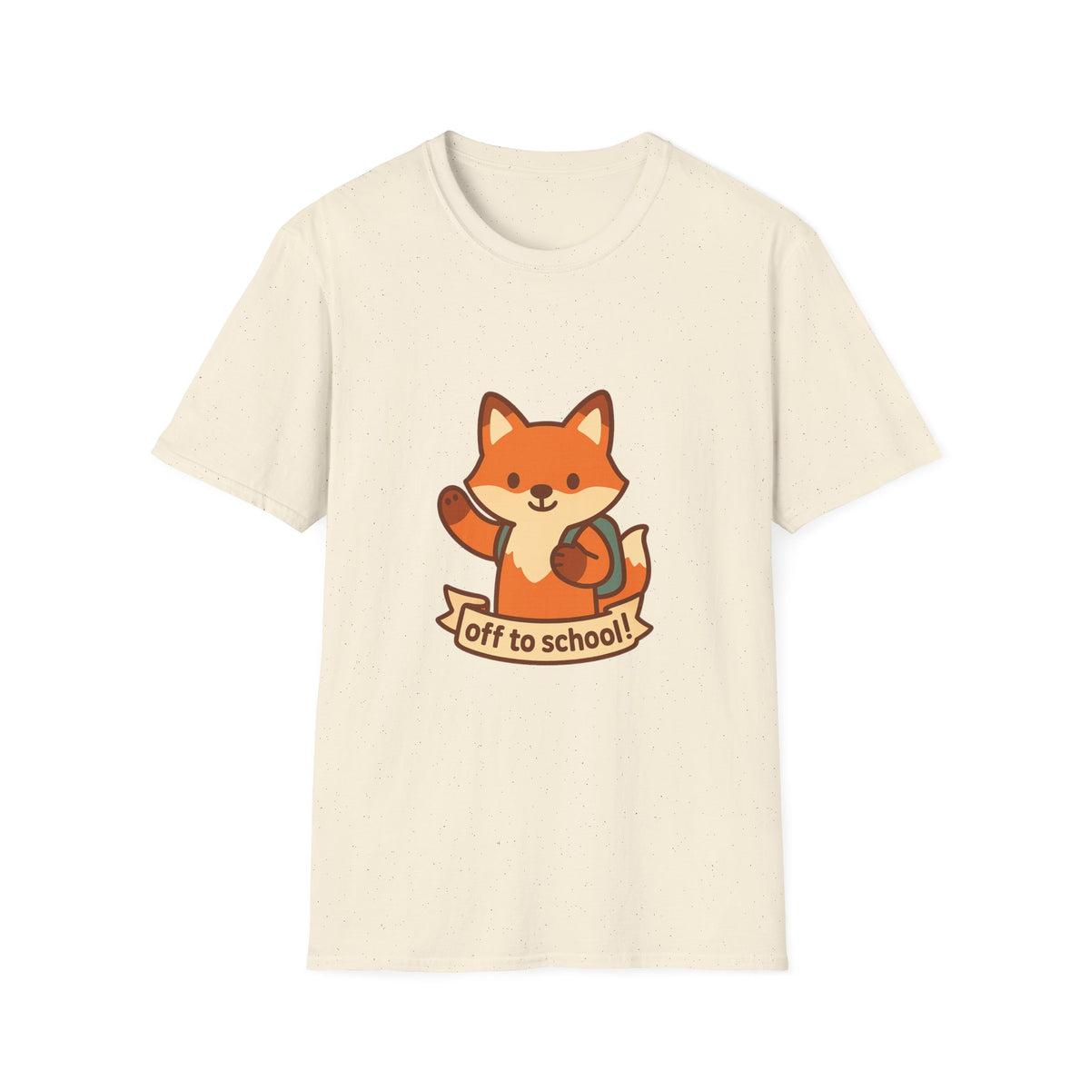 Cute Fox "Off to School" T-Shirt — Kids/Teacher Back-to-School Tee - Trending Now - August 2026