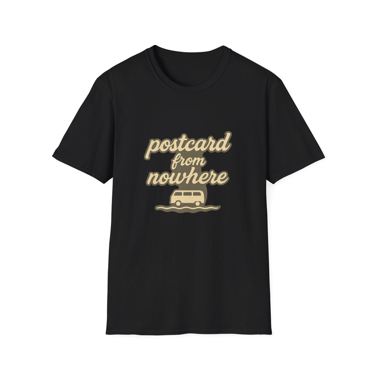 Postcard From Nowhere T‑Shirt – Retro Roadtrip Graphic Tee - Trending Now - August 2026