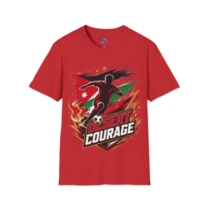 Jordan Soccer T‑Shirt — Desert Courage Flag Design