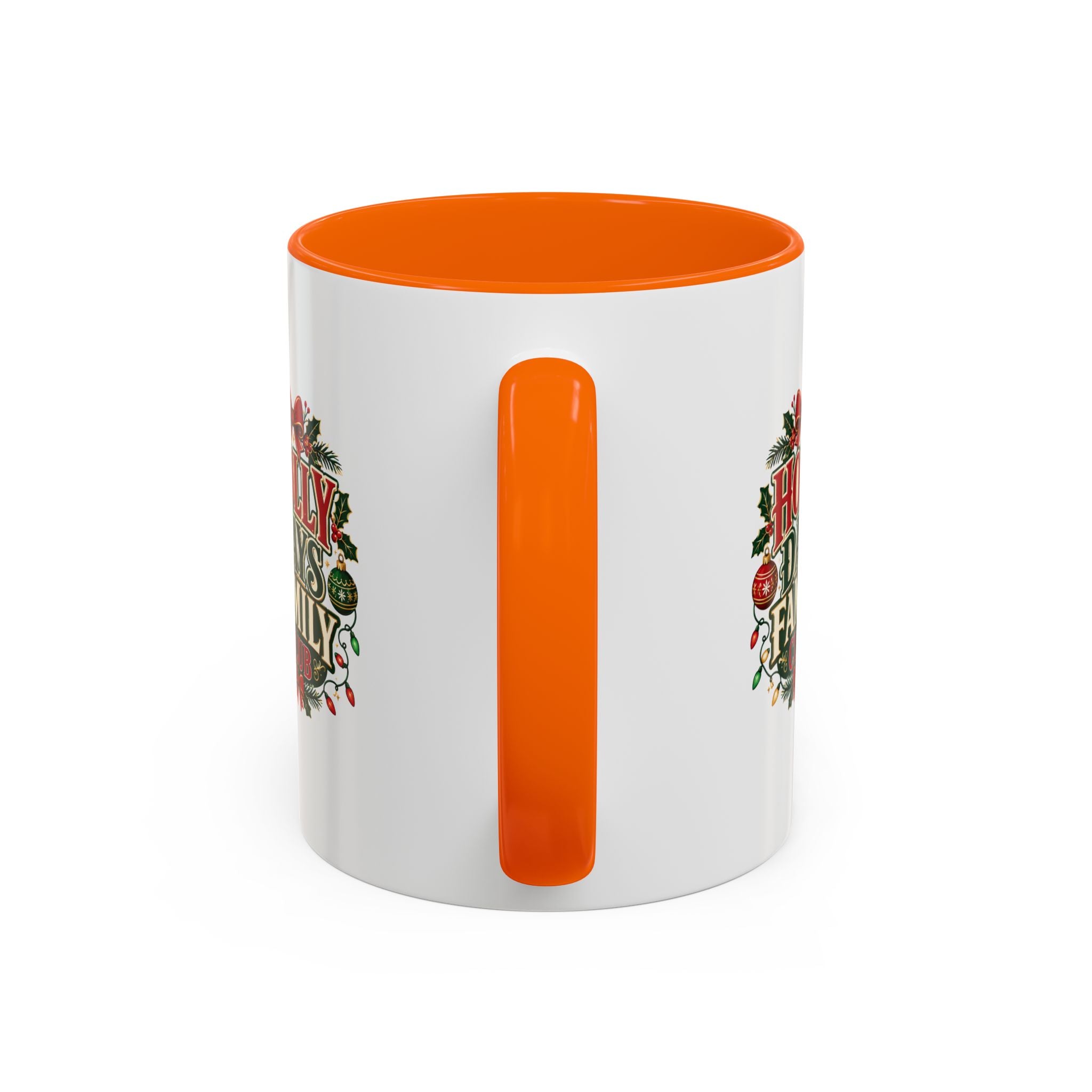 Accent Coffee Mug Holly Days Family