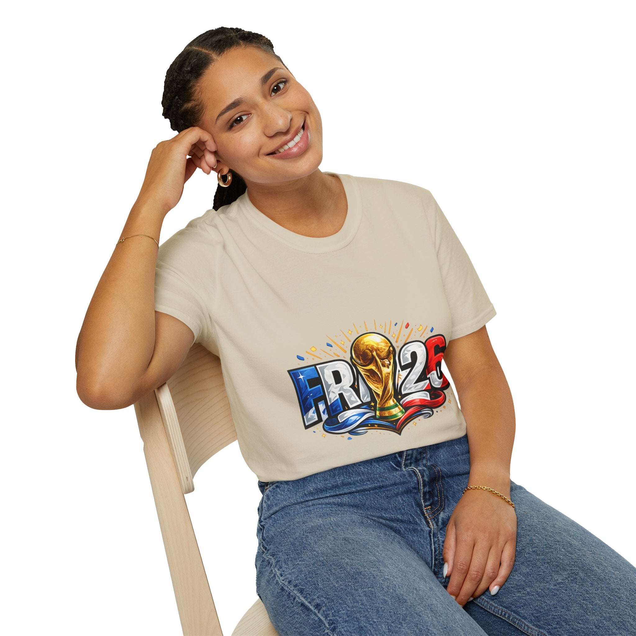 France World Cup Trophy 26 T-Shirt — Soccer Championship Fan Tee