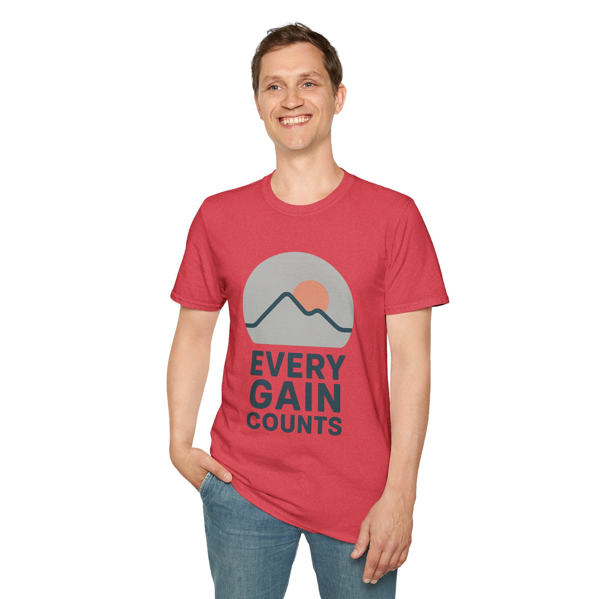 Every Gain Counts Mountain T-Shirt — Inspirational Hiking Tee - Trending Now - September 2026