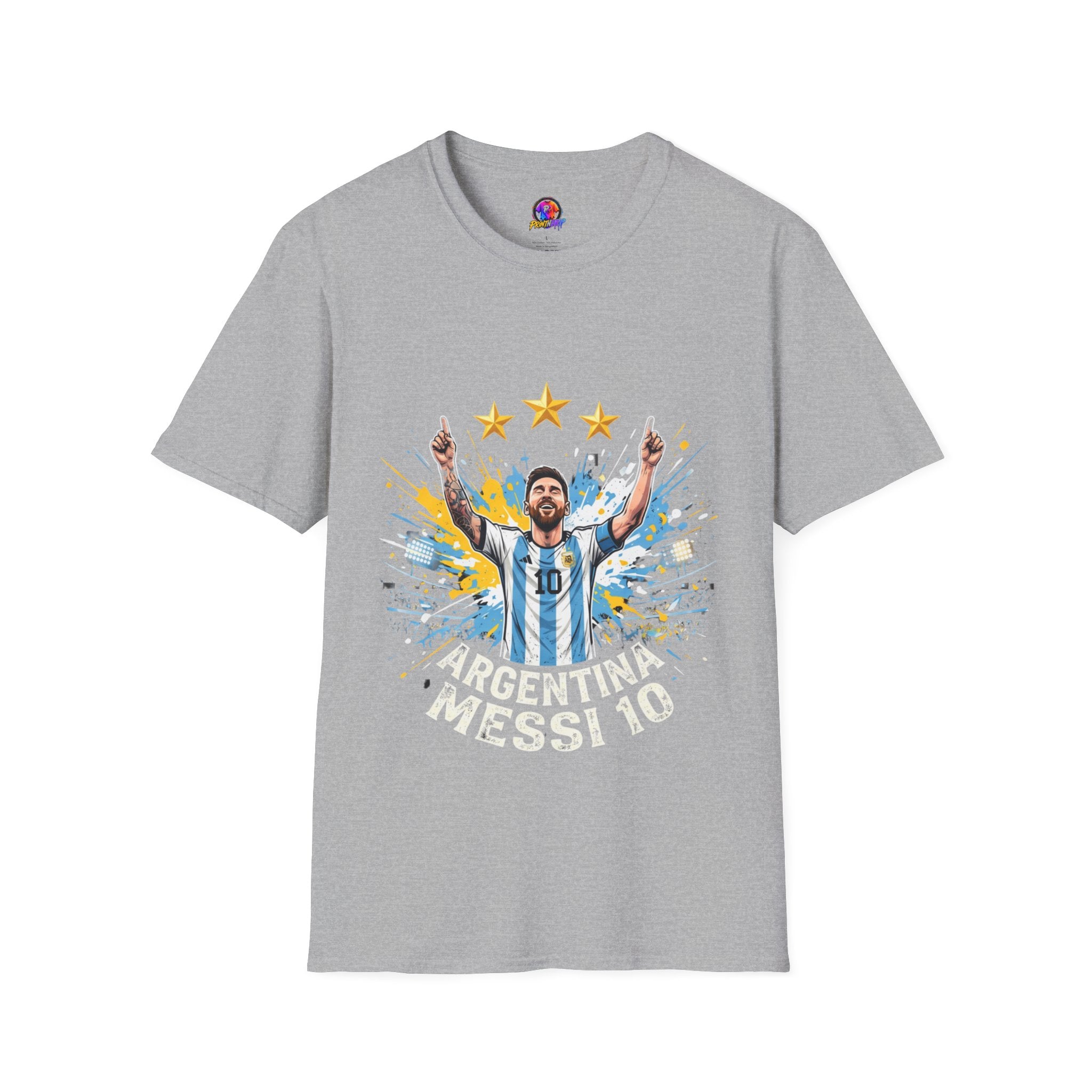 Argentina Messi  Soccer T‑Shirt — Argentina Messi 10 Fan Tee