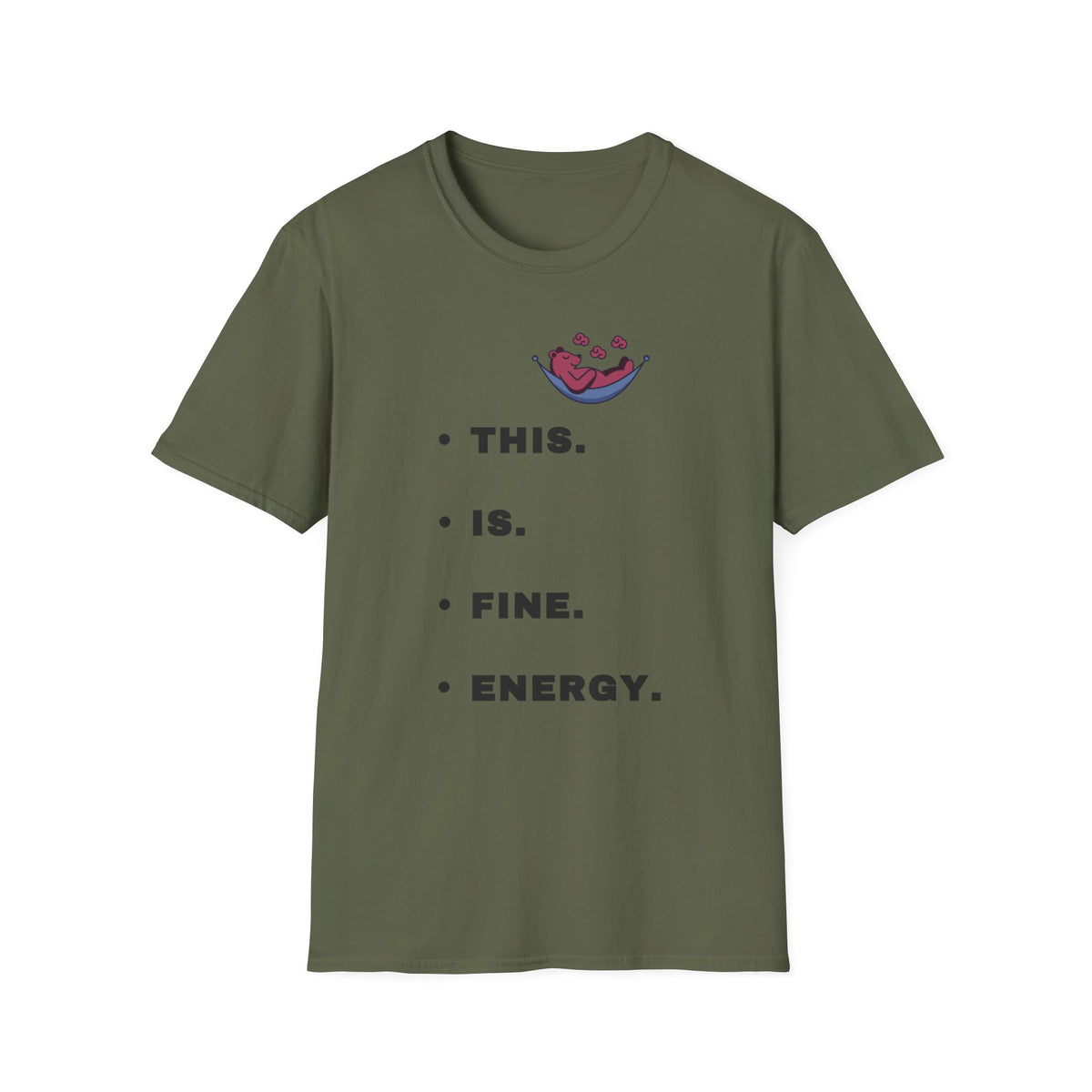 T‑Shirt — “This. Is. Fine.” Comic Dog in Burning Room Funny Graphic Tee - Trending Now - September 2026