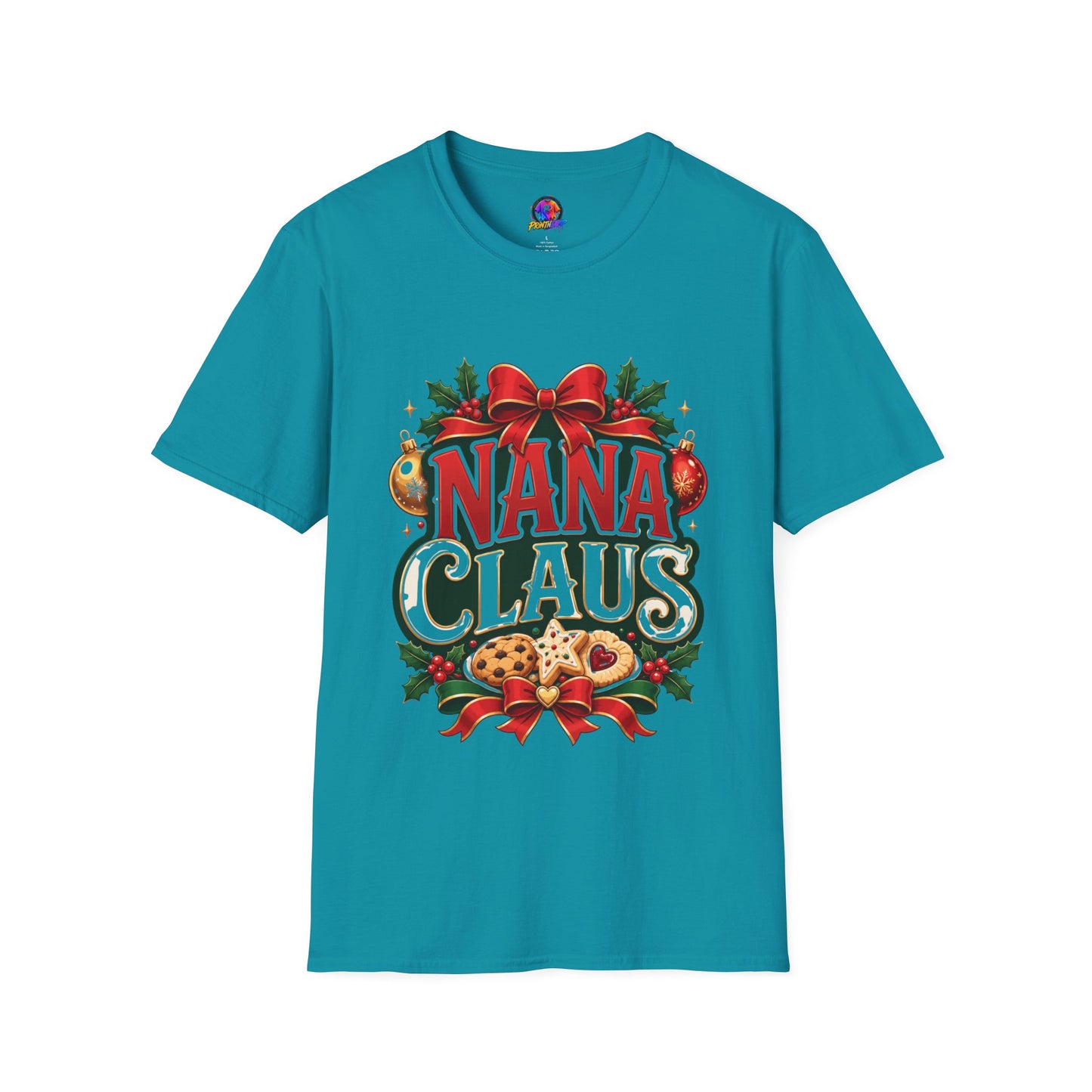 Nana Claus Christmas Tee — Festive Holiday Grandma T-Shirt