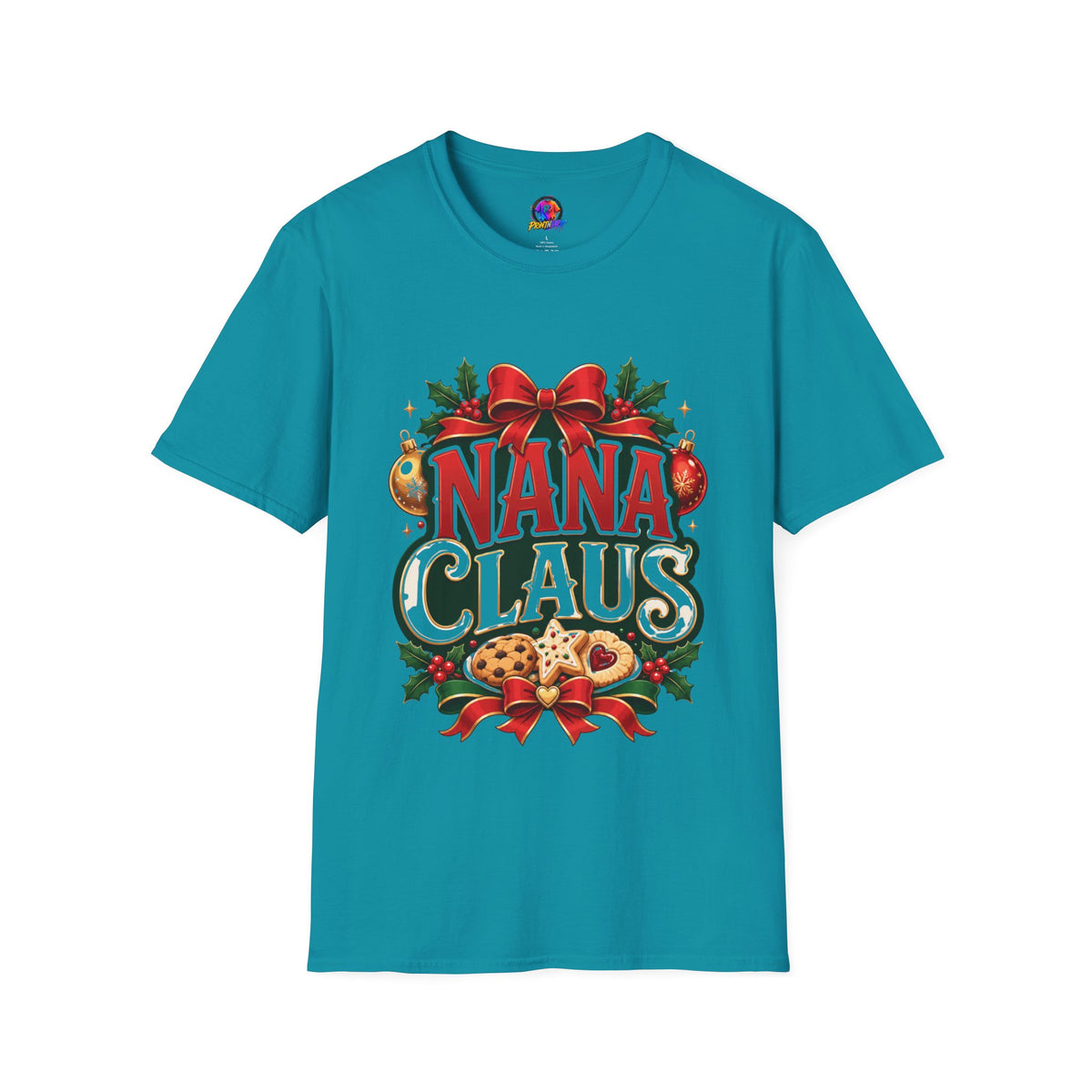 Nana Claus Christmas Tee — Festive Holiday Grandma T-Shirt