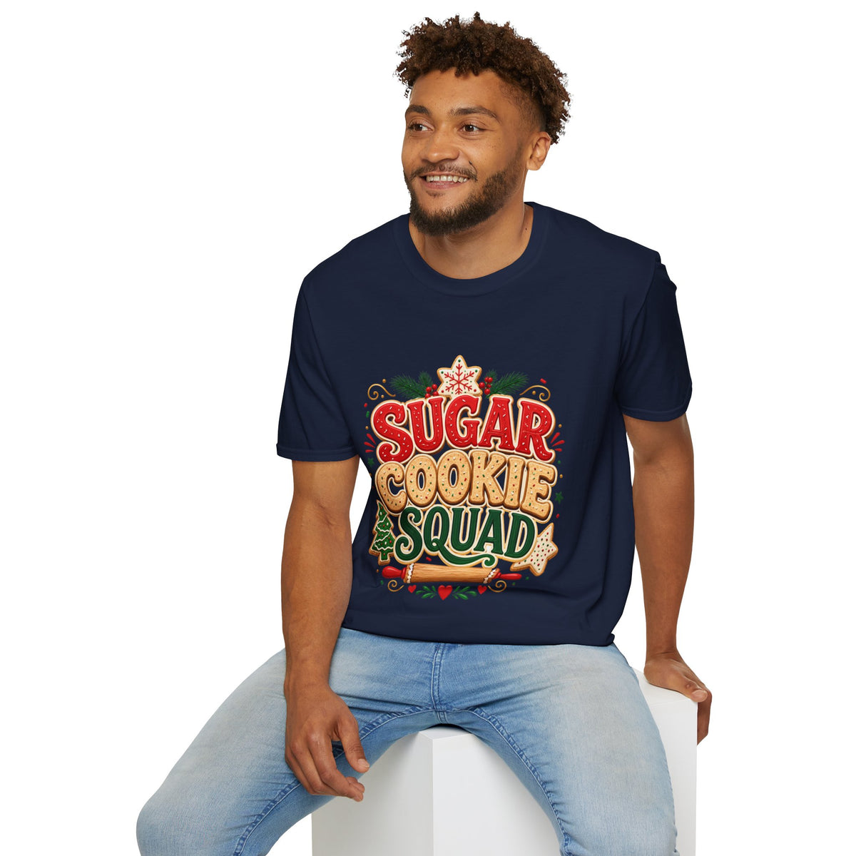 Sugar Cookie Squad T-Shirt — Festive Holiday Baking Graphic Tee