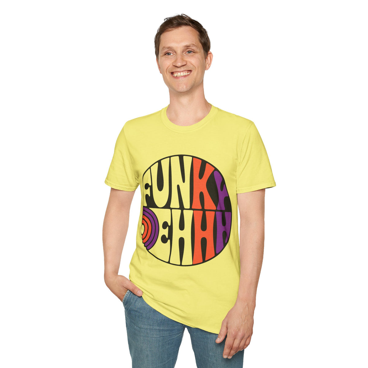 Funk Vibes Graphic T-Shirt — Retro 70s Circle Design - Trending Now - August 2026