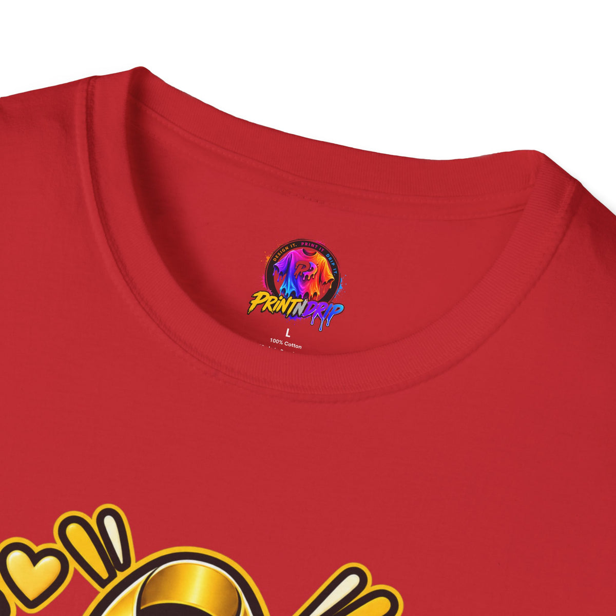 Childhood Cancer Awareness T-Shirt — "Love for the Little Warriors" Yellow Ribbon