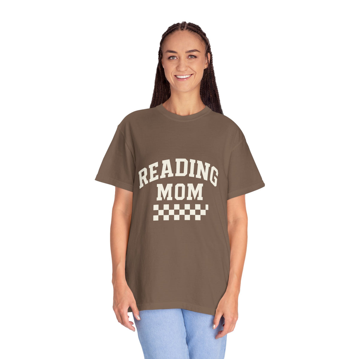 Reading Mom T-Shirt — Vintage Checkbook Style Graphic Tee for Book-Loving Moms - Trending Now - October 2026