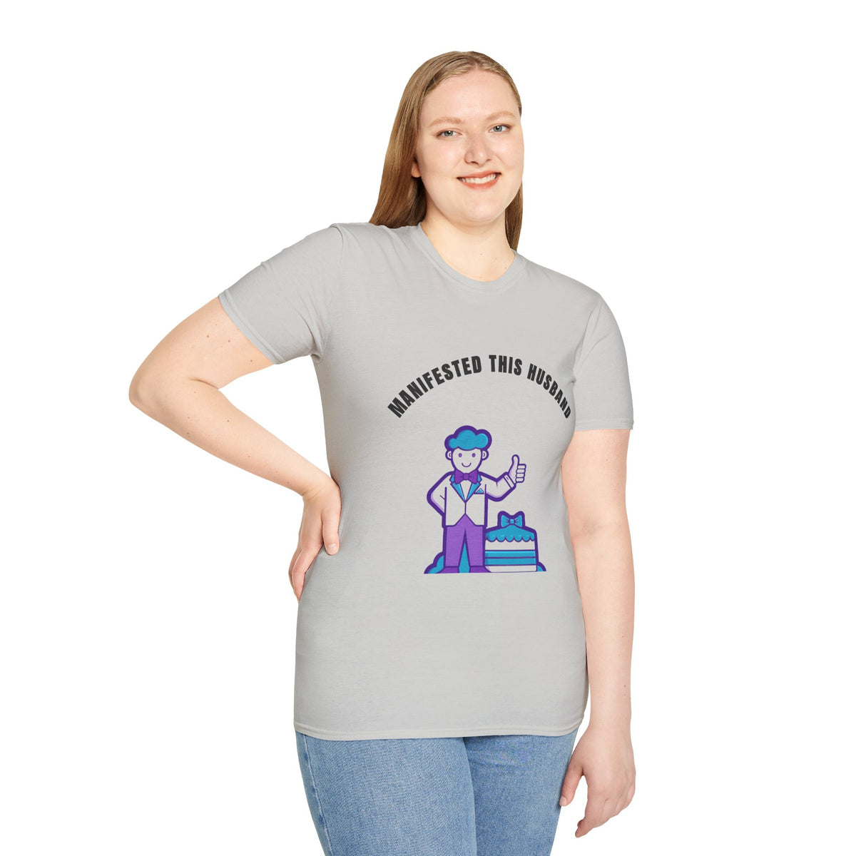 Manifested This Husband T-Shirt — Funny Couple Gift Tee - Trending Now - September 2026